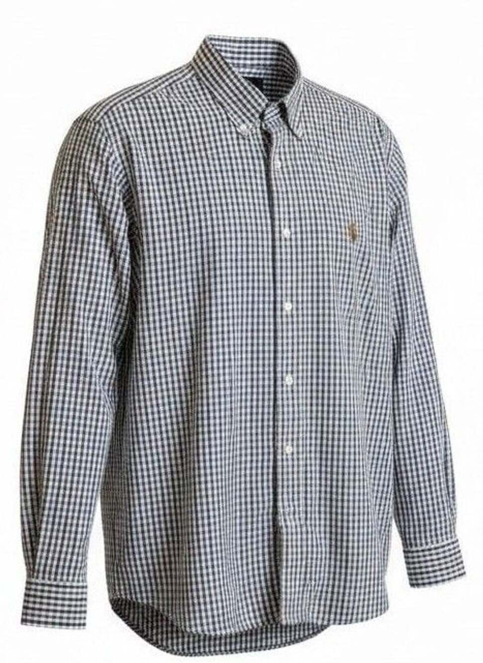 Ralph Lauren Gingham Slim Fit Shirt Size L Blue